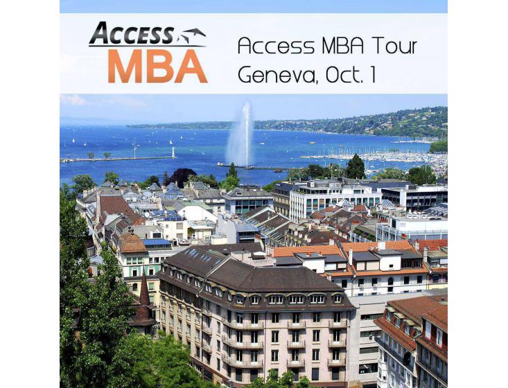 Access MBA Tour : Salon des meilleurs MBA à Genève, 1er octobre